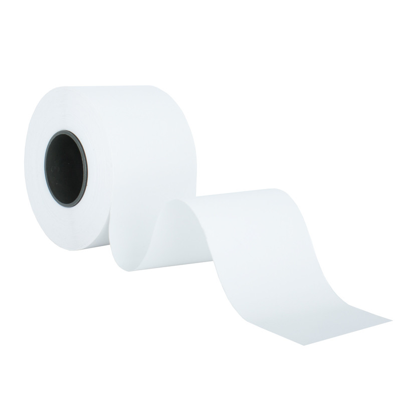 Thermoetiketten Linerless 58mm x 65m kern 40mm weiß