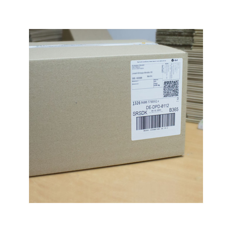 Thermo Versand Etiketten 100x170mm 300stck 40mm weiß Perforation