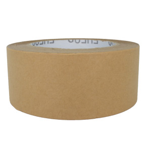 Papierklebeband mit Solvent-Klebstoff 50mm x 50lm braun