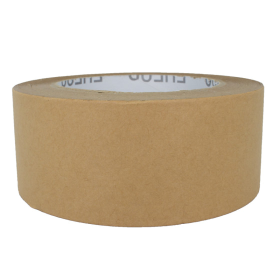 Papierklebeband mit Solvent-Klebstoff 50mm x 50lm braun Papierklebeband mit Solvent-Klebstoff 50mm x 50lm braun