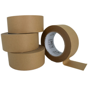 Papierklebeband mit Solvent-Klebstoff 50mm x 50lm braun