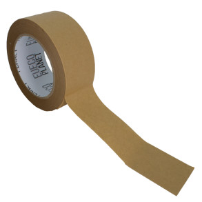 Papierklebeband mit Solvent-Klebstoff 50mm x 50lm braun
