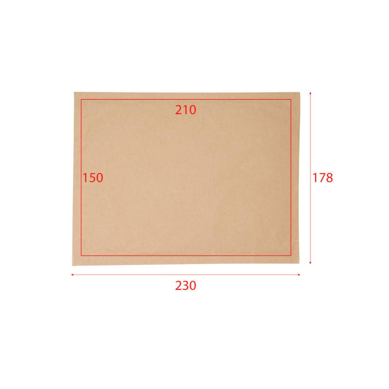 Luftpolsterpapier-Versandtaschen C13 178 x 230 mm