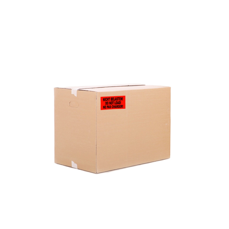 Warnetiketten NICHT BELASTEN! 70x140mm 500 Stck