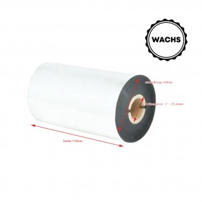 Wachs Thermotransfer-Farbband 110x450 1 Zoll IN