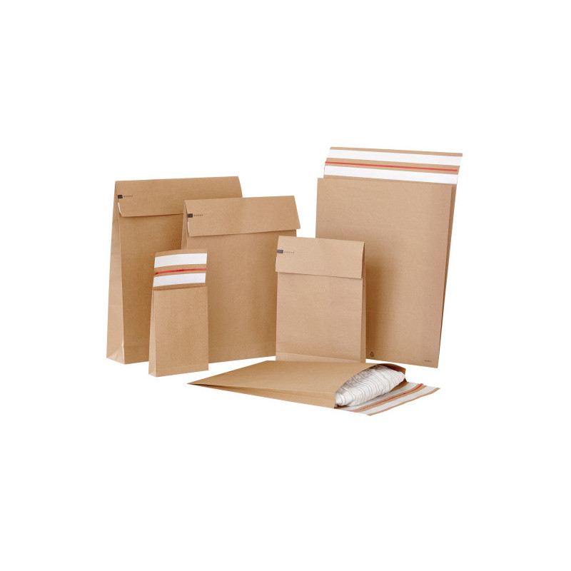 Papierumschlag erweiterbar Papieropak B4/VB 250x350+96mm