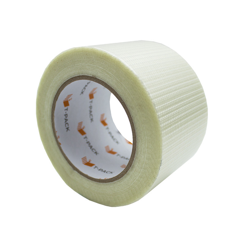 Klebeband Fadenverstärkt Filamentband transparent 75mm x 50m
