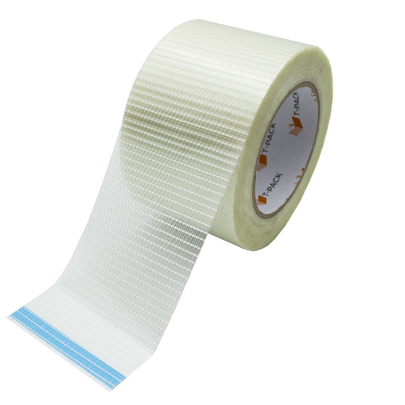 Klebeband Fadenverstärkt Filamentband transparent 75mm x 50m