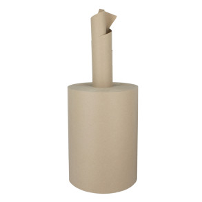 Knüllpapier auf der Rolle mit Zentralentnahme, 100% recycelt 39cm 450mb