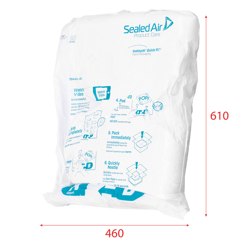 Schaumverpackung Instapak Quick RT40 46x61cm weniger Volumen