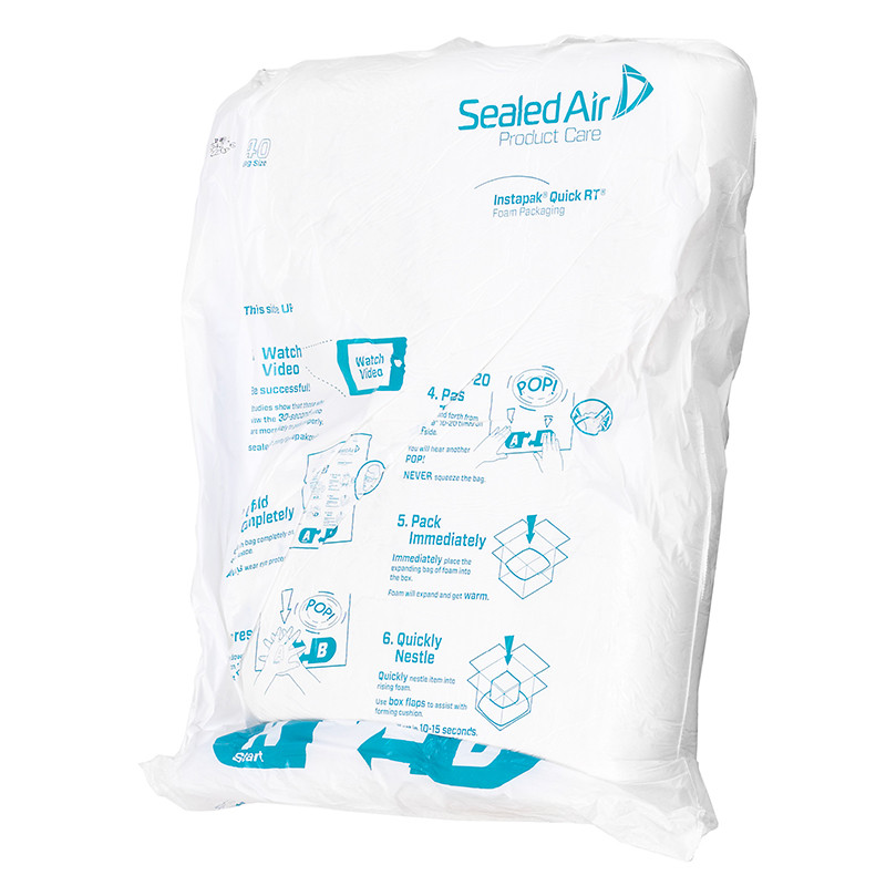 Schaumverpackung Instapak Quick RT40 46x61cm weniger Volumen