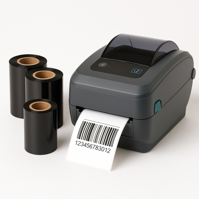 Termotransfer-Farbband Harz 60mm x 300m OUT