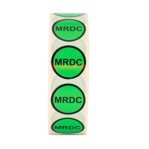 Informationsetikett MRDC Ø19mm 500 Stück 40mm