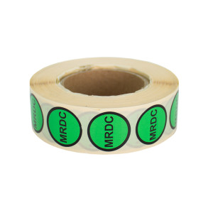 Informationsetikett MRDC Ø19mm 500 Stück 40mm