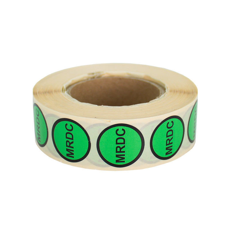 Informationsetikett MRDC Ø19mm 500 Stück 40mm