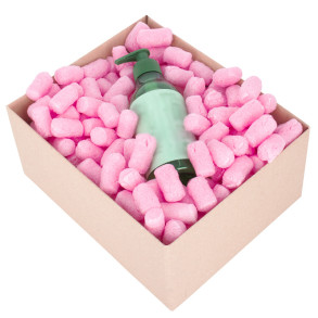 Verpackungschips aus Pflanzenstärke BIO 100l Rosa