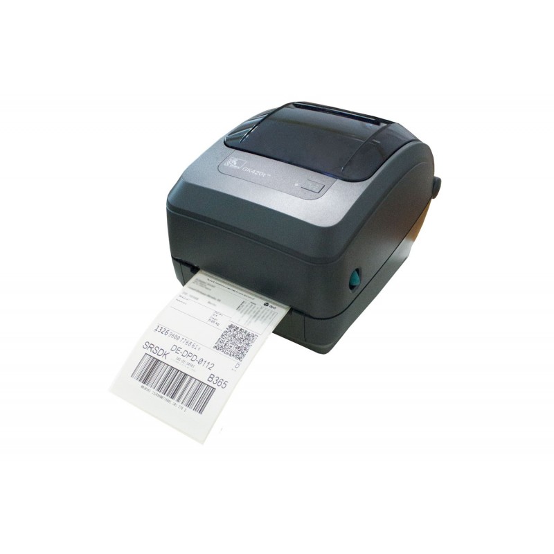 Thermoetiketten 100x200 250Stck Hülsenkern 25mm Weiß Perforation