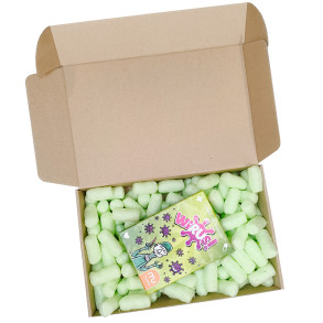 Verpackungschips aus Pflanzenstärke BIO 300l Grün