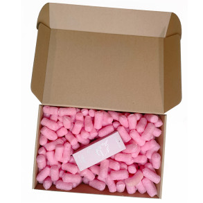 Verpackungschips aus Pflanzenstärke BIO 200l Rosa