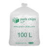 Verpackungschips aus Pflanzenstärke BIO 100l Weiß