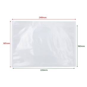 Lieferscheintaschen DIN C5 transparent 240x165mm 1000 Stück