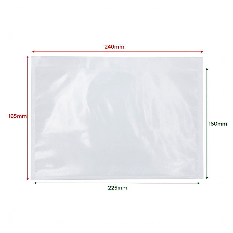 Lieferscheintaschen DIN C5 transparent 240x165mm 1000 Stück