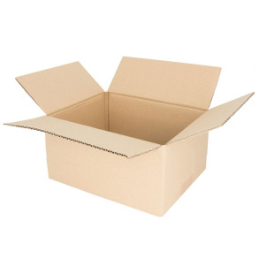 Faltkarton aus Wellpappe 265x135x115 F201 10Stck