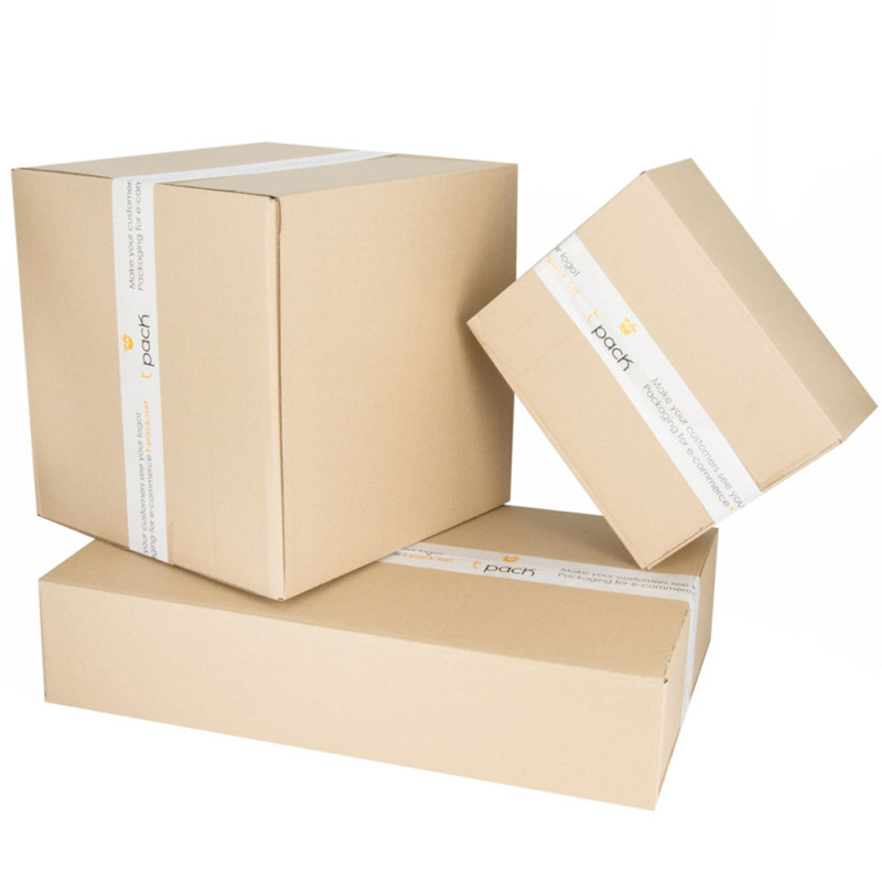 Faltkarton aus Wellpappe 265x135x115 F201 10Stck
