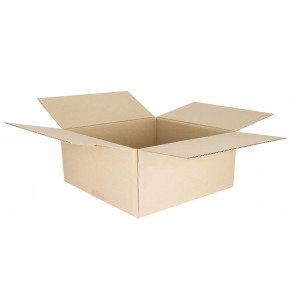 Faltkarton aus Wellpappe 235x235x115 F201 10Stck