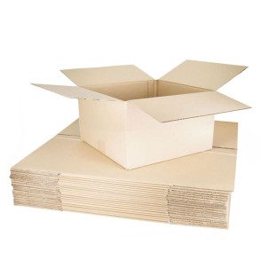 Faltkarton aus Wellpappe 240x370x120 F201 10Stck