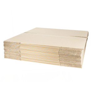 Faltkarton aus Wellpappe 370x240x120 F201 10Stck