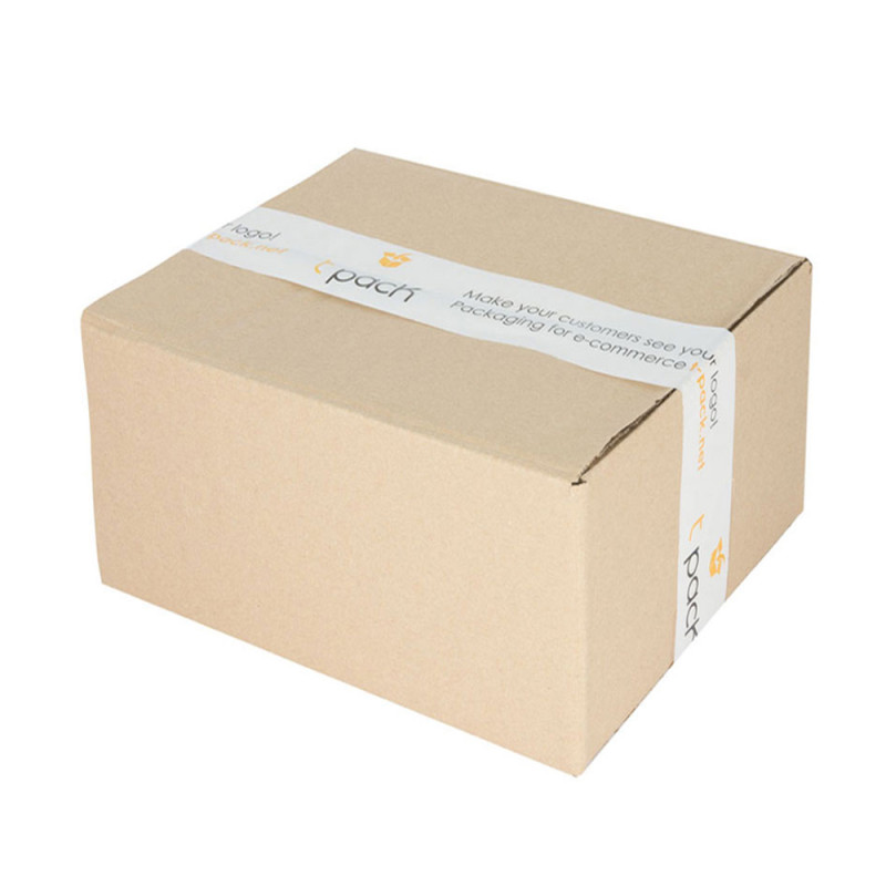 Faltkarton aus Wellpappe 370x240x230 F201 10Stck