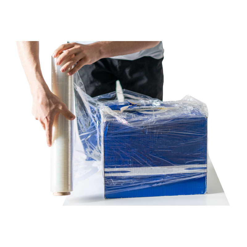 Transparente Handstretchfolie 3kg 50cm 17my