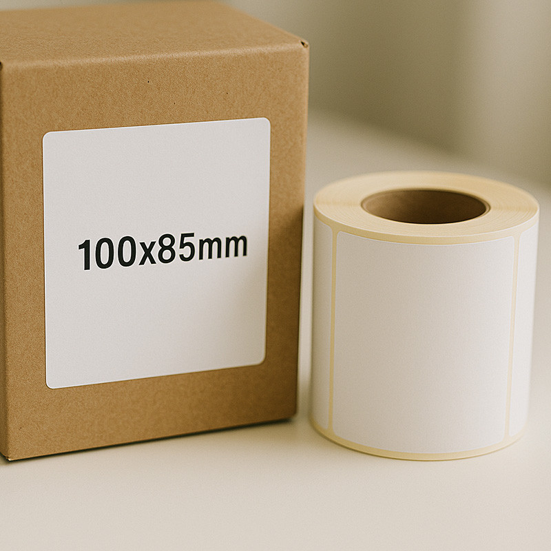 Thermotransfer-etiketten 100x85mm 1000Stck Hülsenkern 40mm