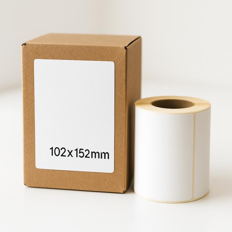 Thermotransfer-etiketten 102x152 475Stck Hülsenkern 25mm