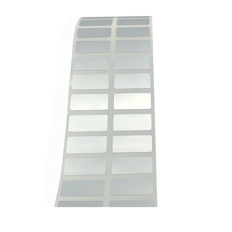 1000 Polyester Etiketten, silber, 20 x 10 mm Thermotransfer-Etiketten