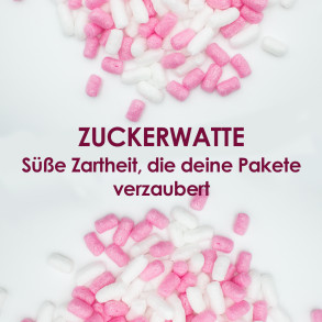 Zuckerwatte – Verpackungschips aus Pflanzenstärke BIO 200 l