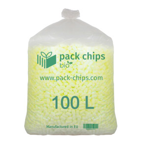 Himbeer-Limonade – Verpackungschips aus Pflanzenstärke BIO 200 l