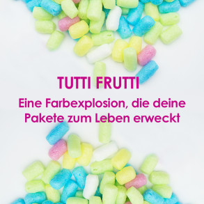 Tutti Frutti – Verpackungschips aus Pflanzenstärke BIO 500 l