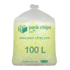 Verpackungschips Aus Pflanzenstärke BIO 100l Gelb