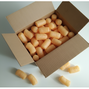 Verpackungschips aus Pflanzenstärke BIO 400l Orange