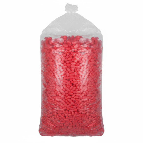 Verpackungschips aus Pflanzenstärke BIO 400l Rot Verpackungschips aus Pflanzenstärke BIO 400l Rot