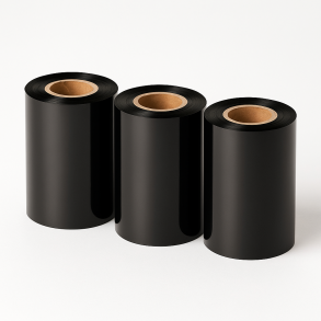 Wachs Thermotransfer-Farbband 80x450 1 Zoll OUT Schwarz