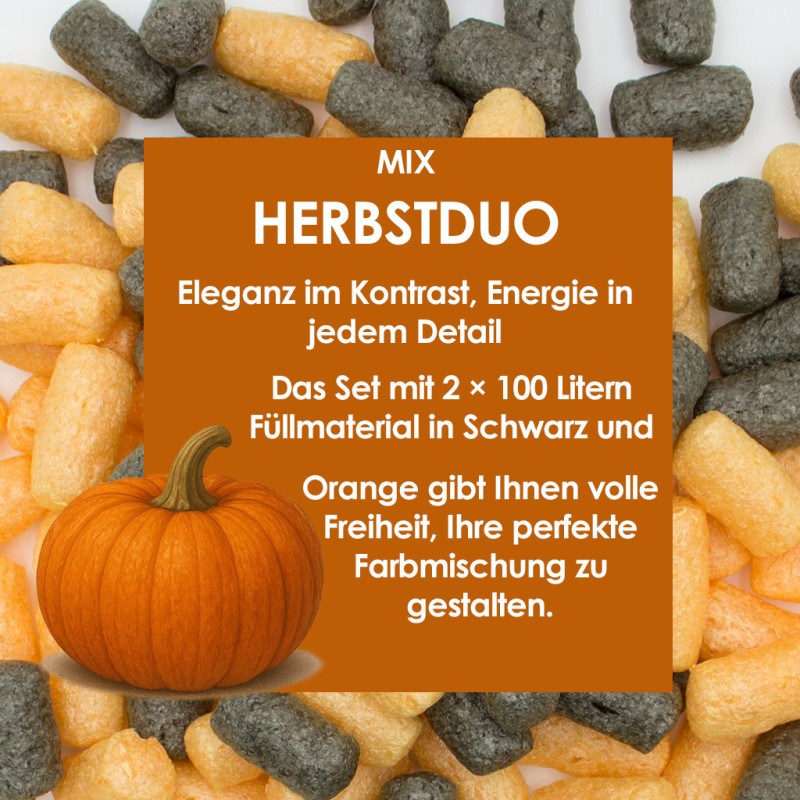 Herbstduo - Verpackungschips Aus Pflanzenstärke BIO 200l