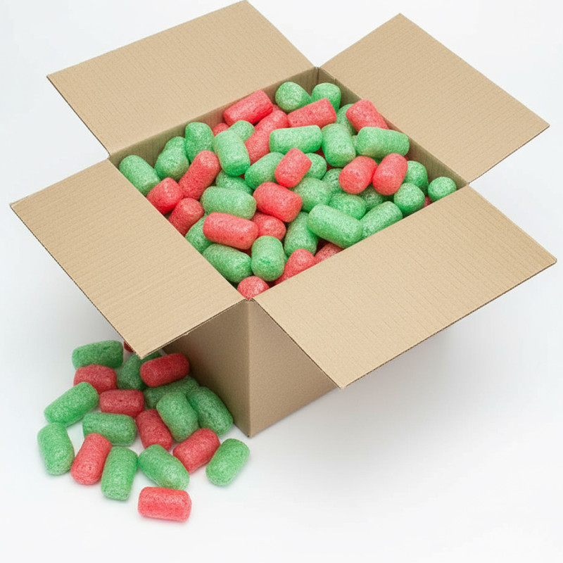 Weihnachtliche Stimmung - Verpackungschips Aus Pflanzenstärke BIO 200l