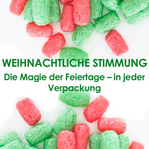 Weihnachtliche Stimmung - Verpackungschips Aus Pflanzenstärke BIO 200l