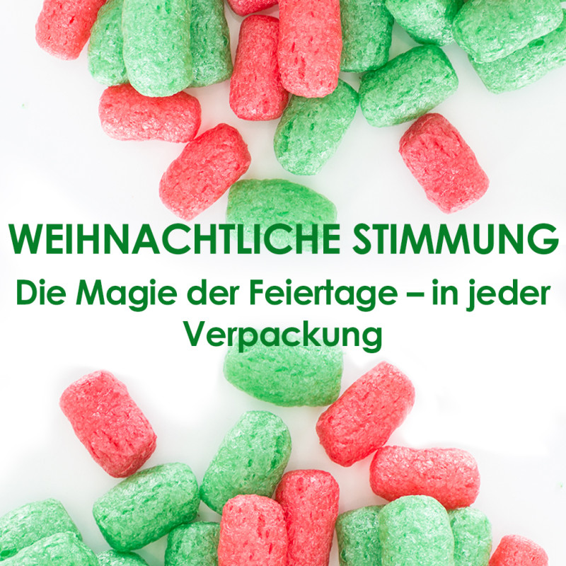 Weihnachtliche Stimmung - Verpackungschips Aus Pflanzenstärke BIO 200l