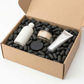 Verpackungschips aus Pflanzenstärke BIO 400l Schwarz