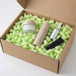 Verpackungschips Aus Pflanzenstärke BIO 100l Grün