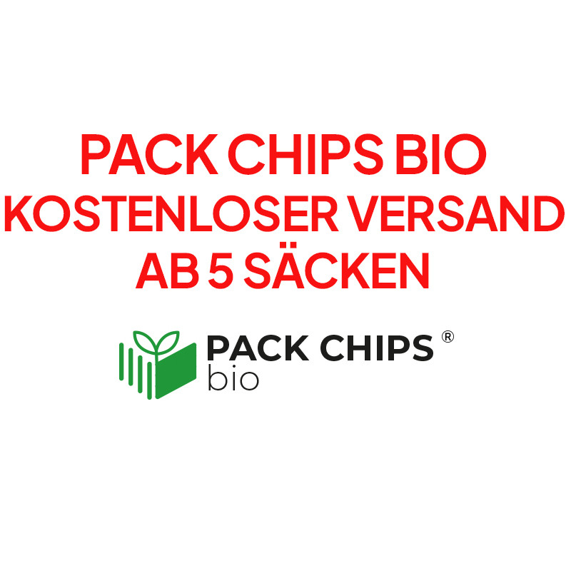 Verpackungschips aus Pflanzenstärke BIO 400l Wölkchen